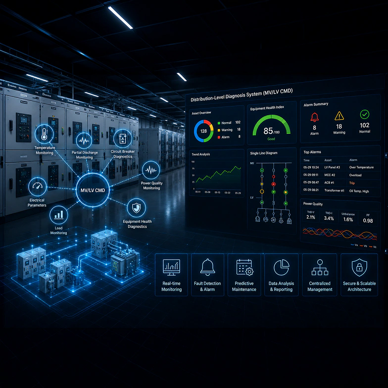 Distribution-Level Diagnosis System